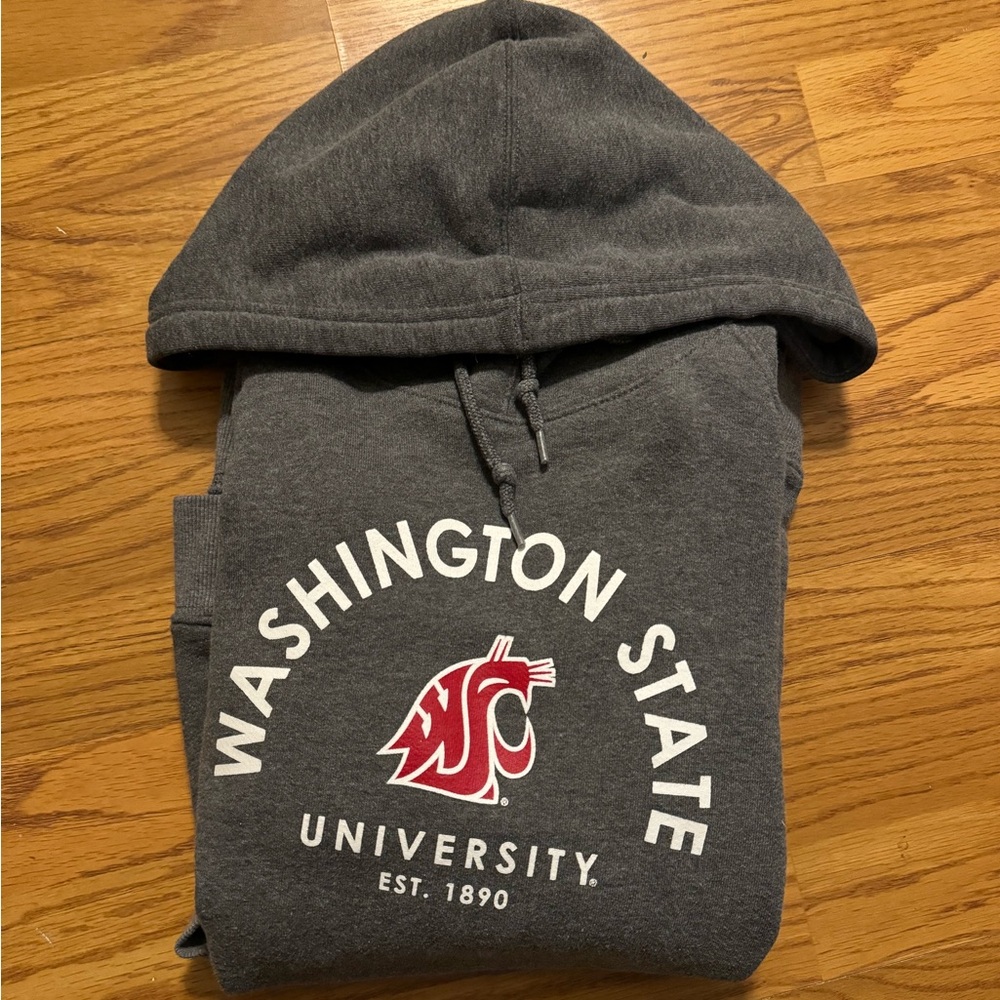 Gray Washington State U. Hoodie
